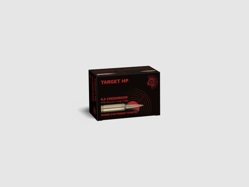 GECO 6.5 Creedmoor TARGET HP 8.4g/130gr 50 shots