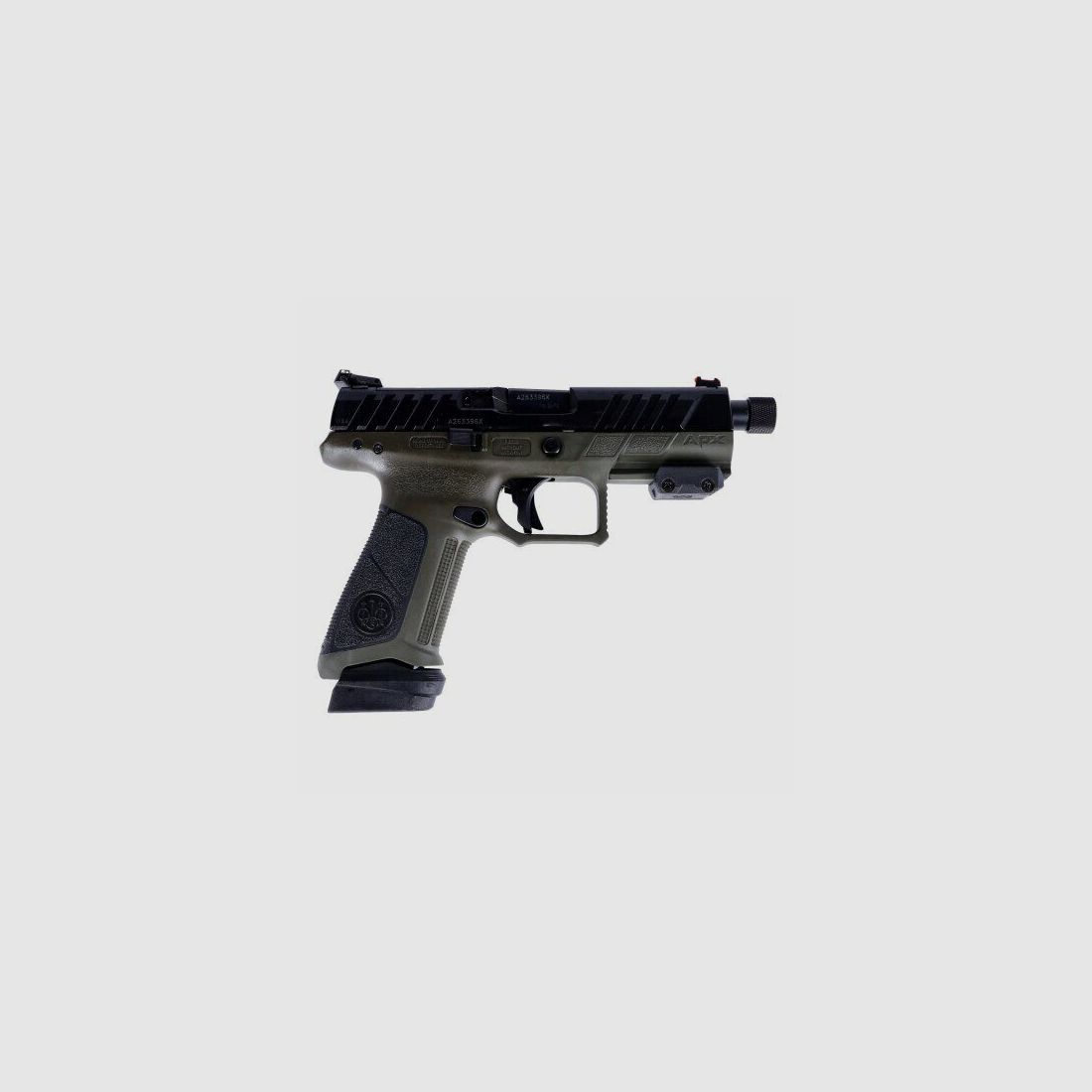 Pistole Beretta APX A1 Tactical / 9mm / oliv mit viel Zubehör, Bild 3 von 5