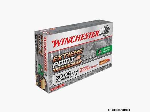 WINCHESTER – 30-06 SPRG EXTREME POINT COPPER IMPACT 150GR