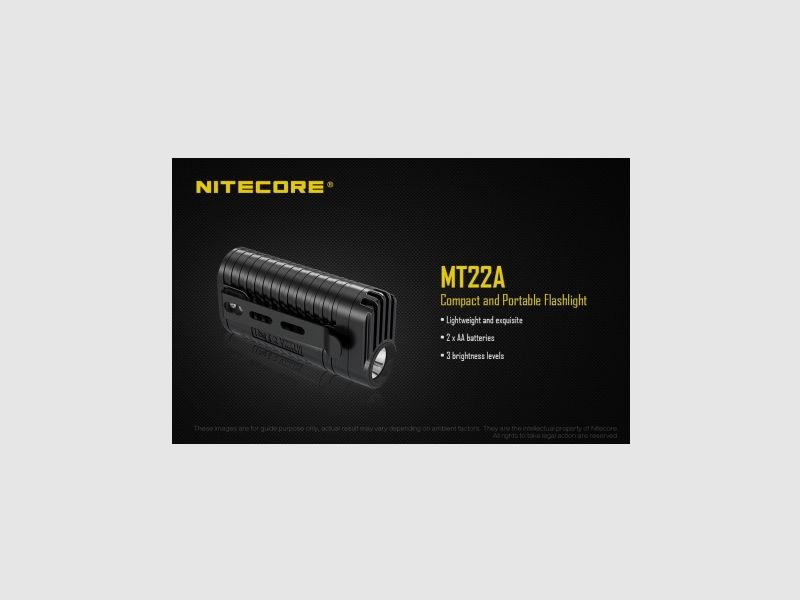Latarka Nitecore MT22A, zdjęcie 4 z 14