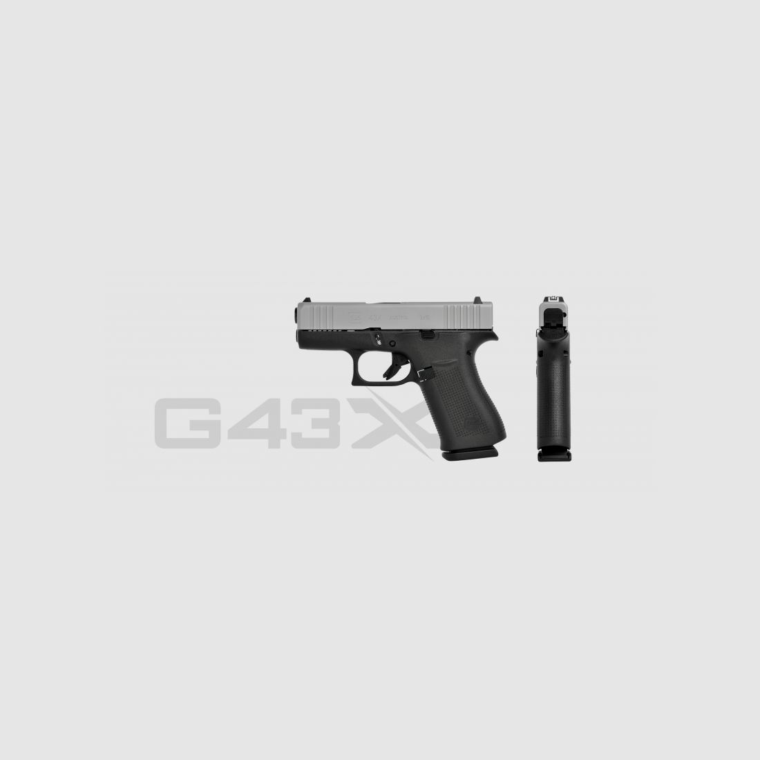 PISTOLE GLOCK 43X Kal.9x19 Silber Slime, Bild 2 von 9
