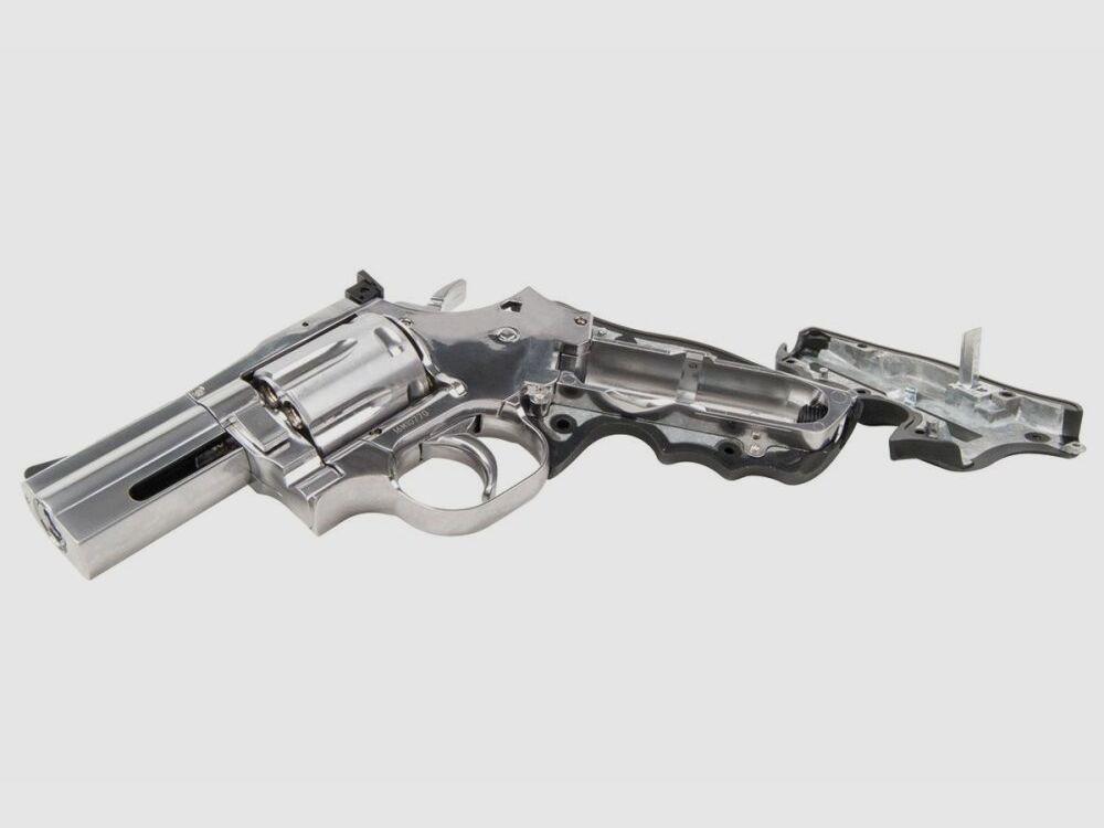 Dan Wesson 715 2,5" .177 Silber 4,5mm Druckluft Co2