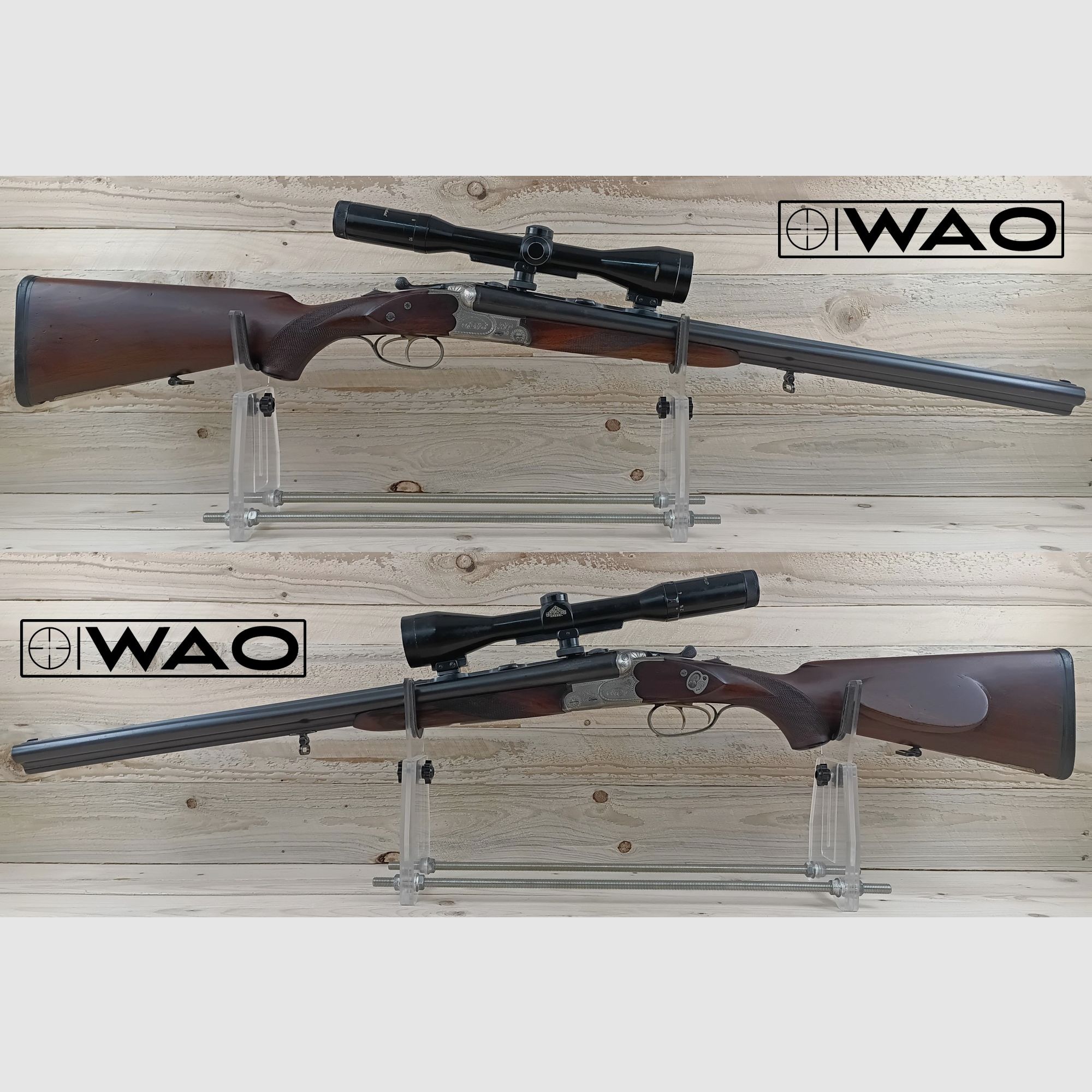Sauer & Sohn Mod. 3000 Drilling, Cal. 7x57R, 16/70 *con ESL & ottica*