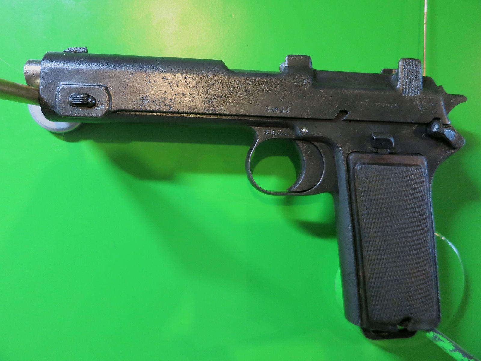 Steyr Hahn M1912 – Halbautomatische Pistole  Modell STEYR 1915; 9 mm Steyr   #85
