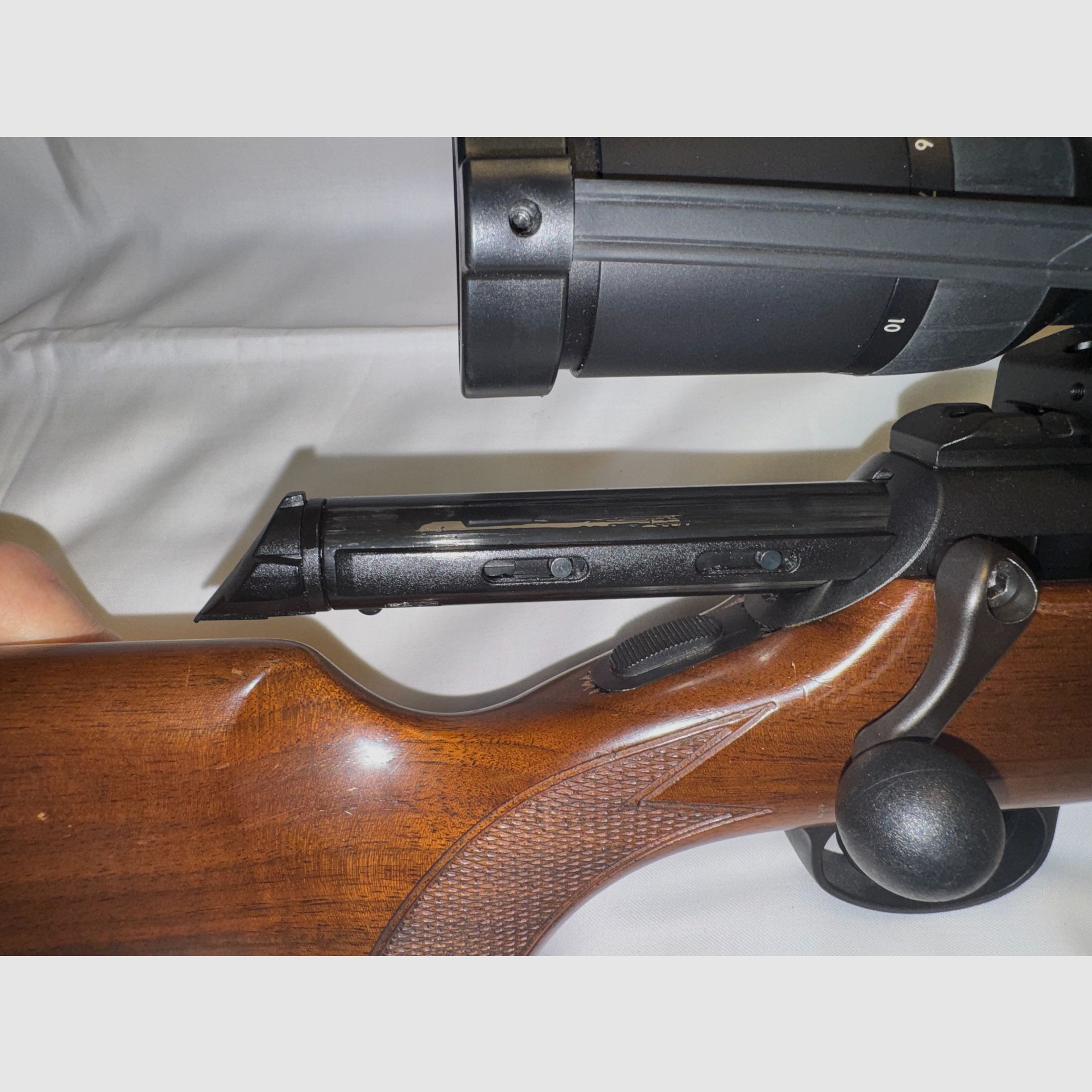 Mauser M96 9,3×62 straight-pull + Steiner Ranger 4-16×56 – Cat. C heirloom Vorarlberg, zdjęcie 8 z 8