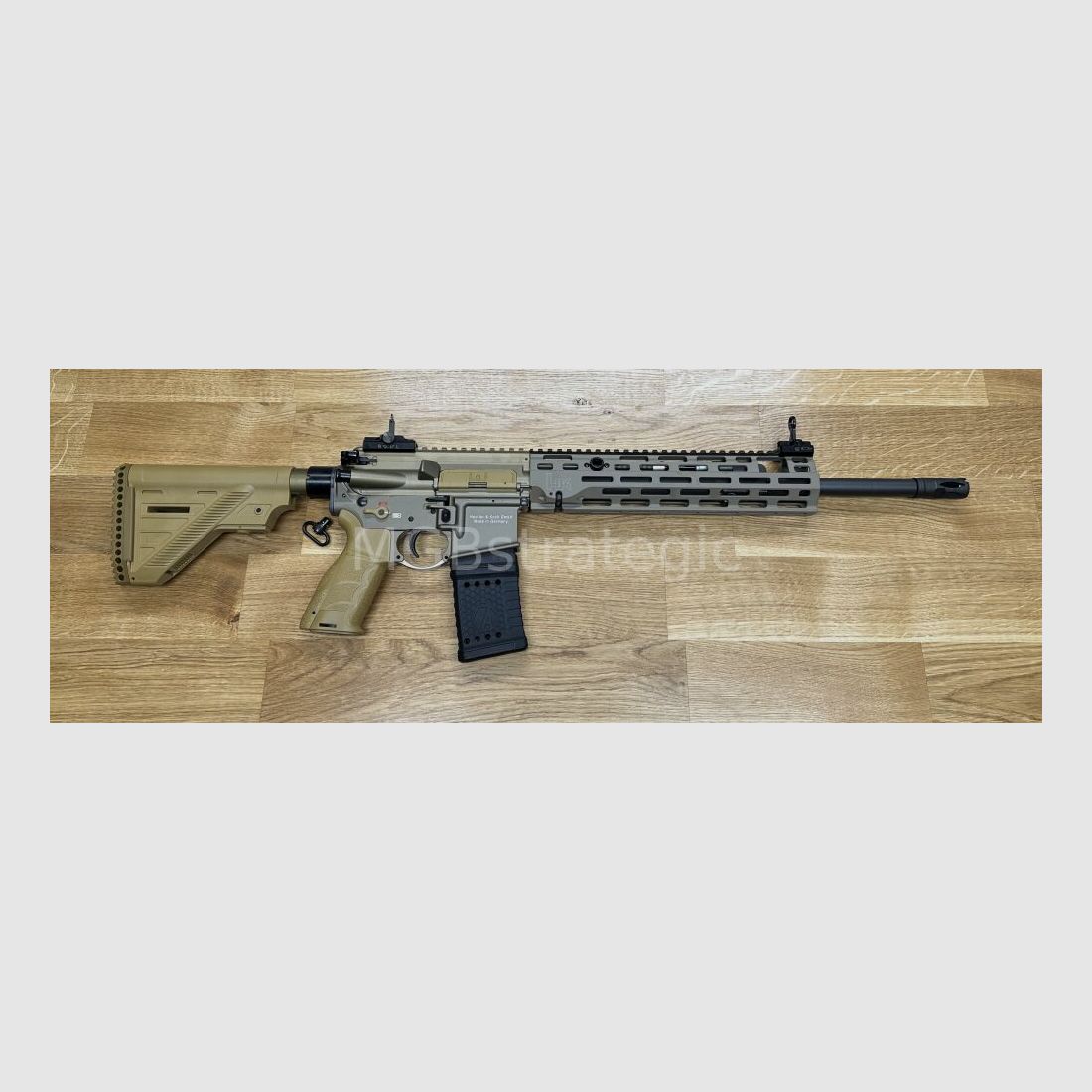 Original H&K M-LOK Handschutz klemmbar - Heckler & Koch MR223 A3 16,5" Lauf halbautom. Büchse .223Rem - zivile Version HK416 / G95K / G38 / mit Upgrades