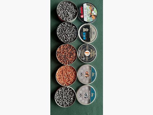 Air rifle ammunition 4.5mm, cal.177