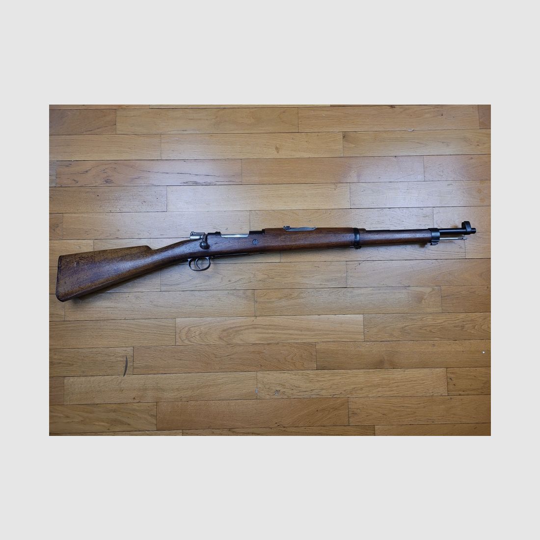 Seltenes Mauser M1916 Spanischer Karabiner – Originalkaliber 7×57 Mauser – Reglementäre Konfiguration – eine überraschend moderne Waffe – sehr guter Zustand, Bild 2 von 22