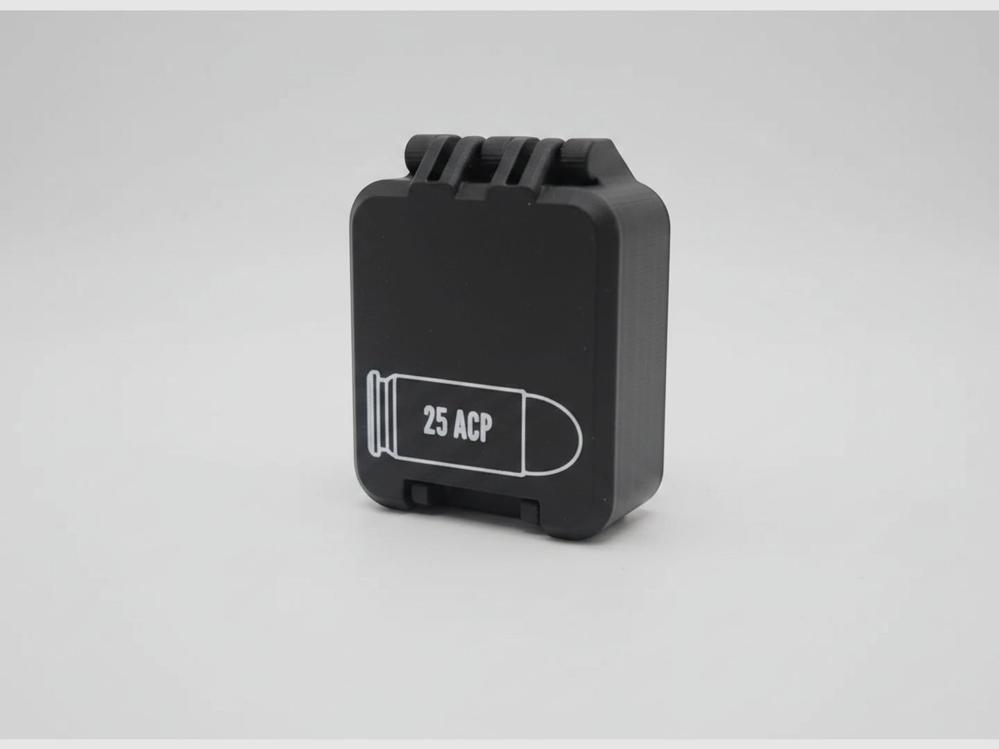 Filamelt Munitionsbox / 25 ACP / 'Klapp- / Rastdeckel' / Patronenbox, Ammo Box
