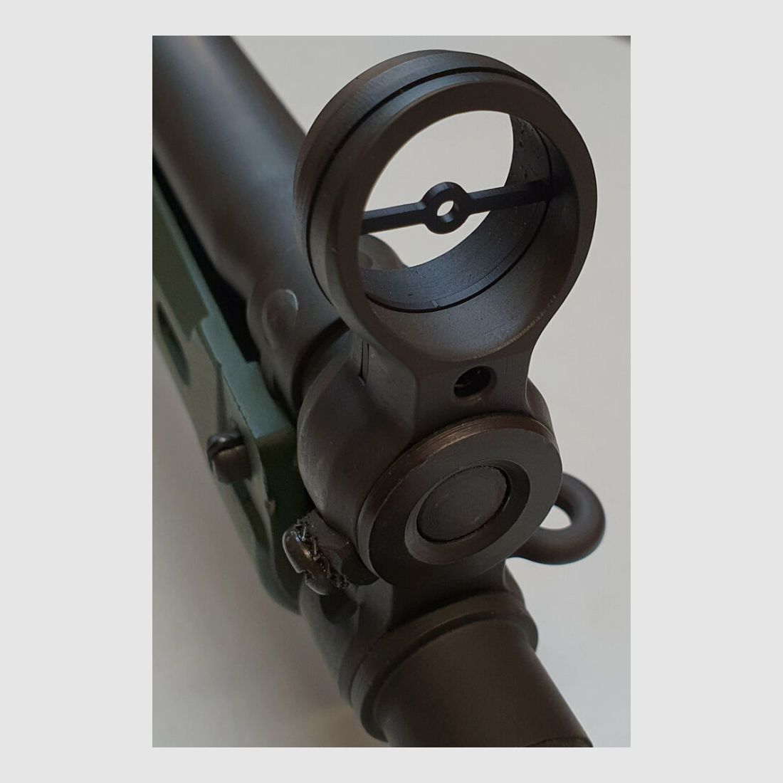 Schwaben Arms GmbH SAR M41, HK G3 Match Ringkorn Ø 2,1mm visor para portacornetas, también HK SL6, SL7, G3, MP5, HK33, etc.
