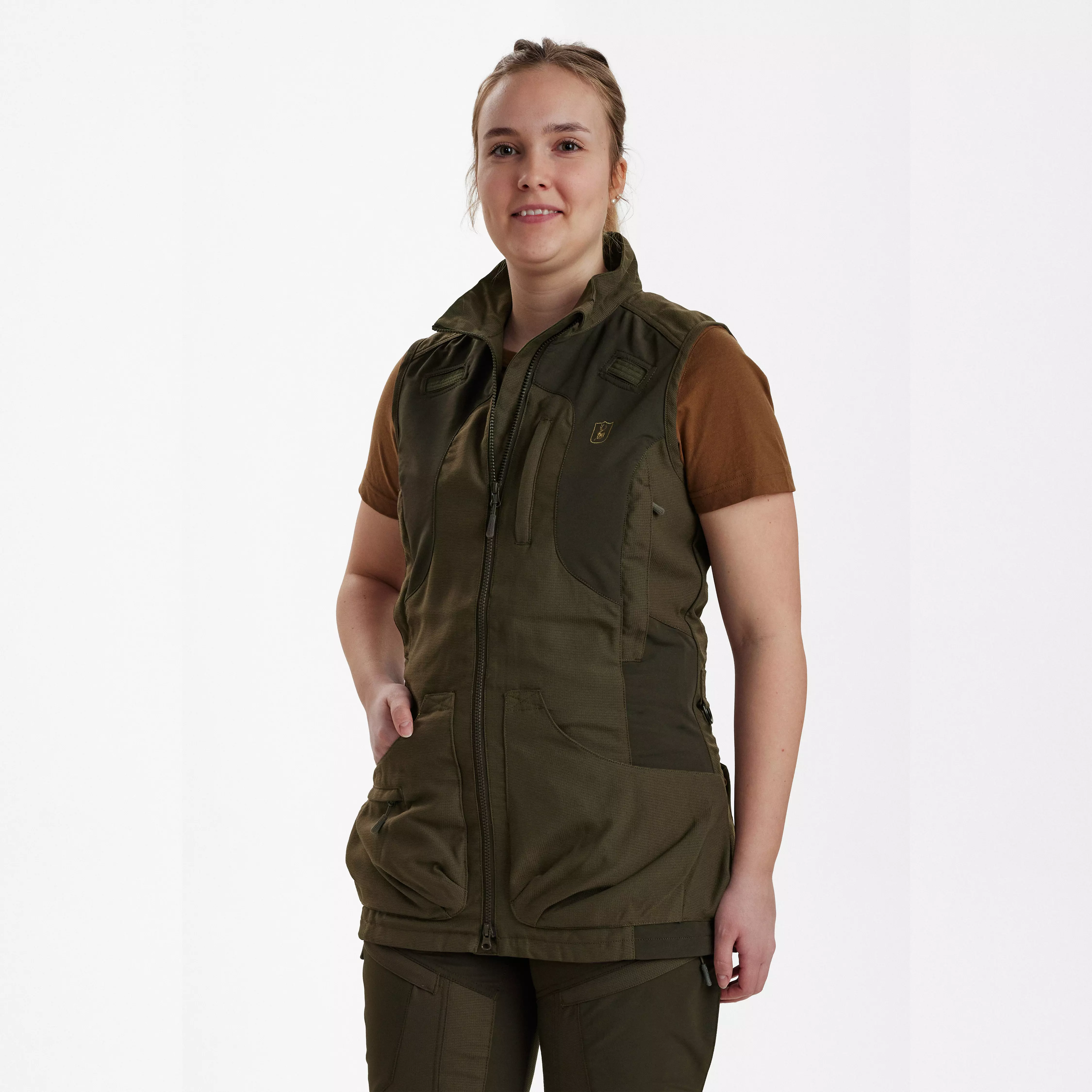 Lady Ann Extreme vest - Palm Green