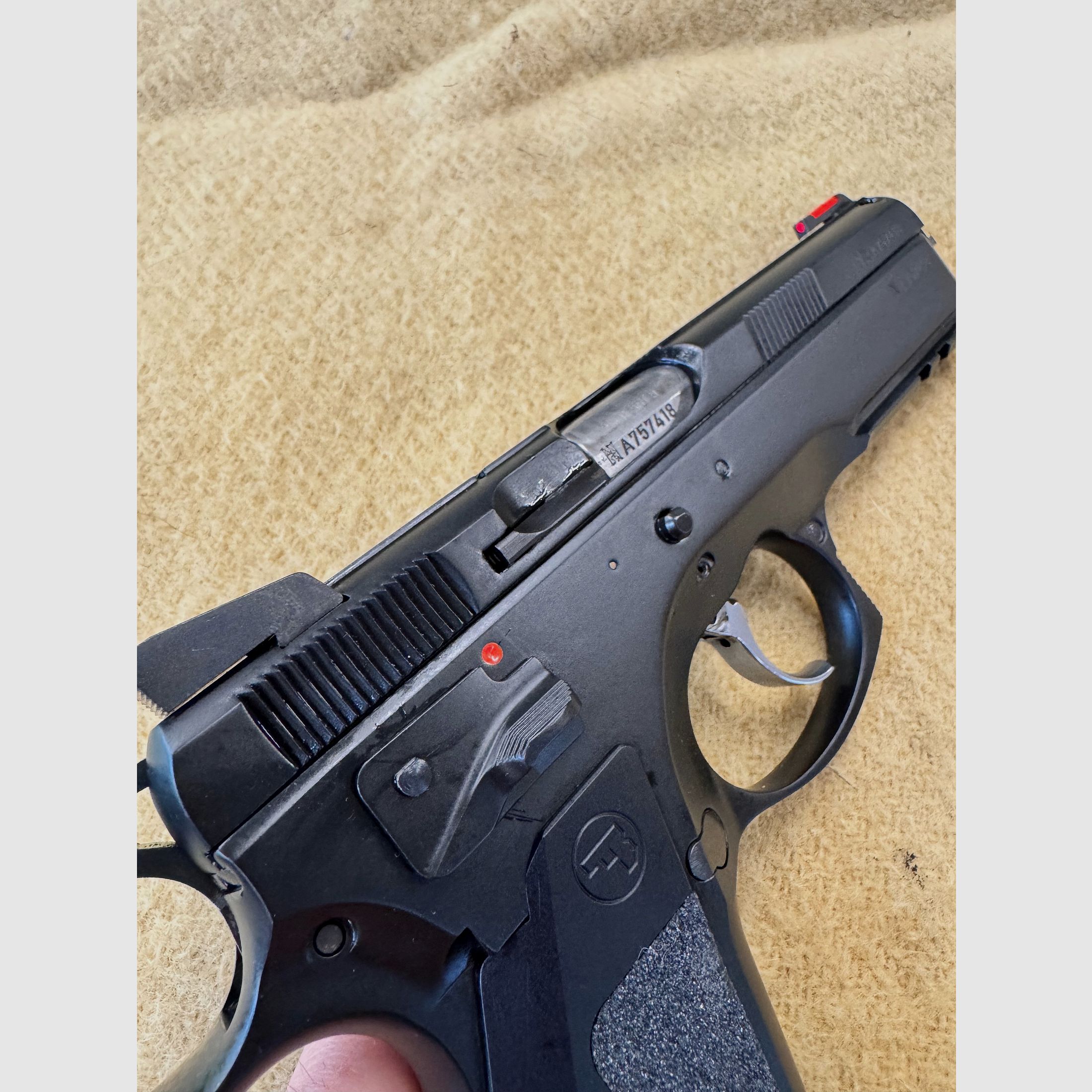 CZ 75 SP-01 Shadow Pistole Kal. 9x19