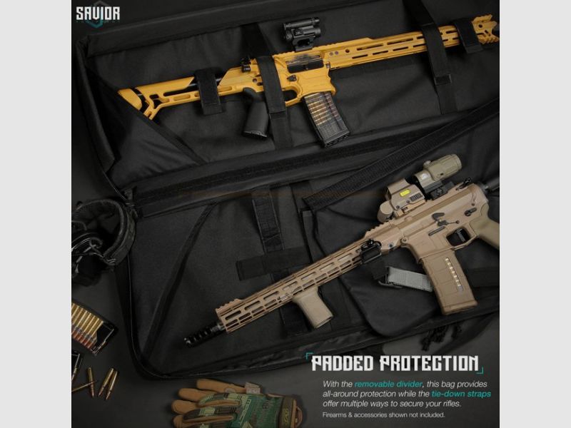 Savior – Specialist Funda para Rifle Doble / 42 Pulgadas / Verde, imagen 4 de 4