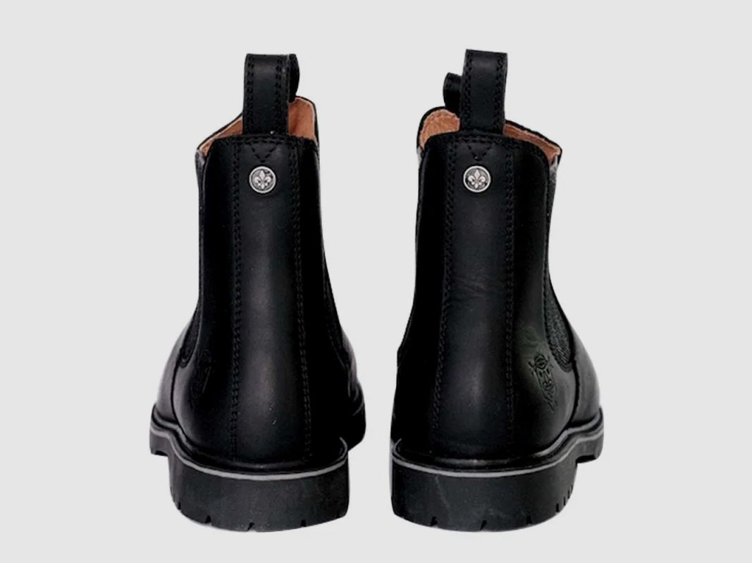 Schwarze Leder Chelsea-Boots Heritage Farmer Brighton, Bild 11 von 16