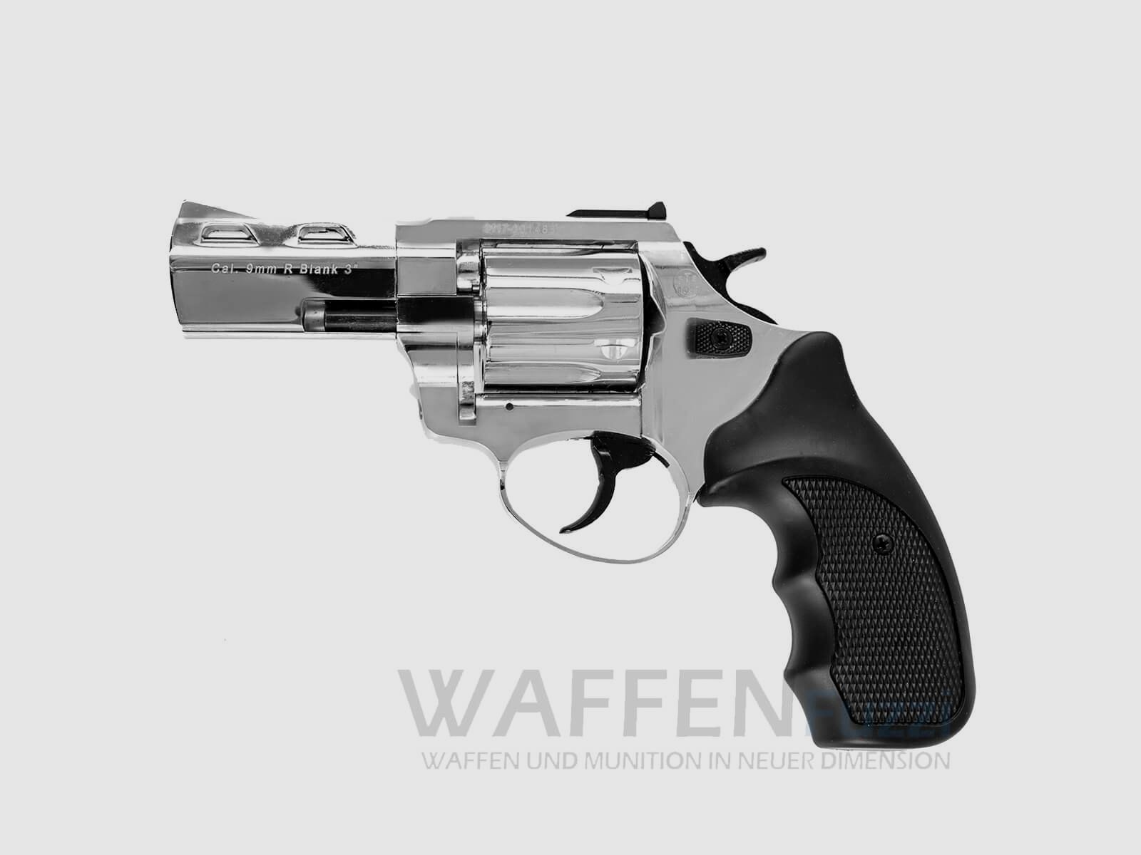 Zoraki R2 schreckschusswapen chroom 3 inch kaliber 9mm