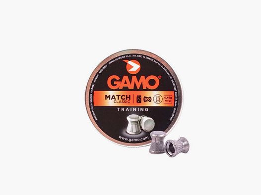 Gamo Match Training Diabolos piatti 4,5 mm / 0,49 g / 500 pz
