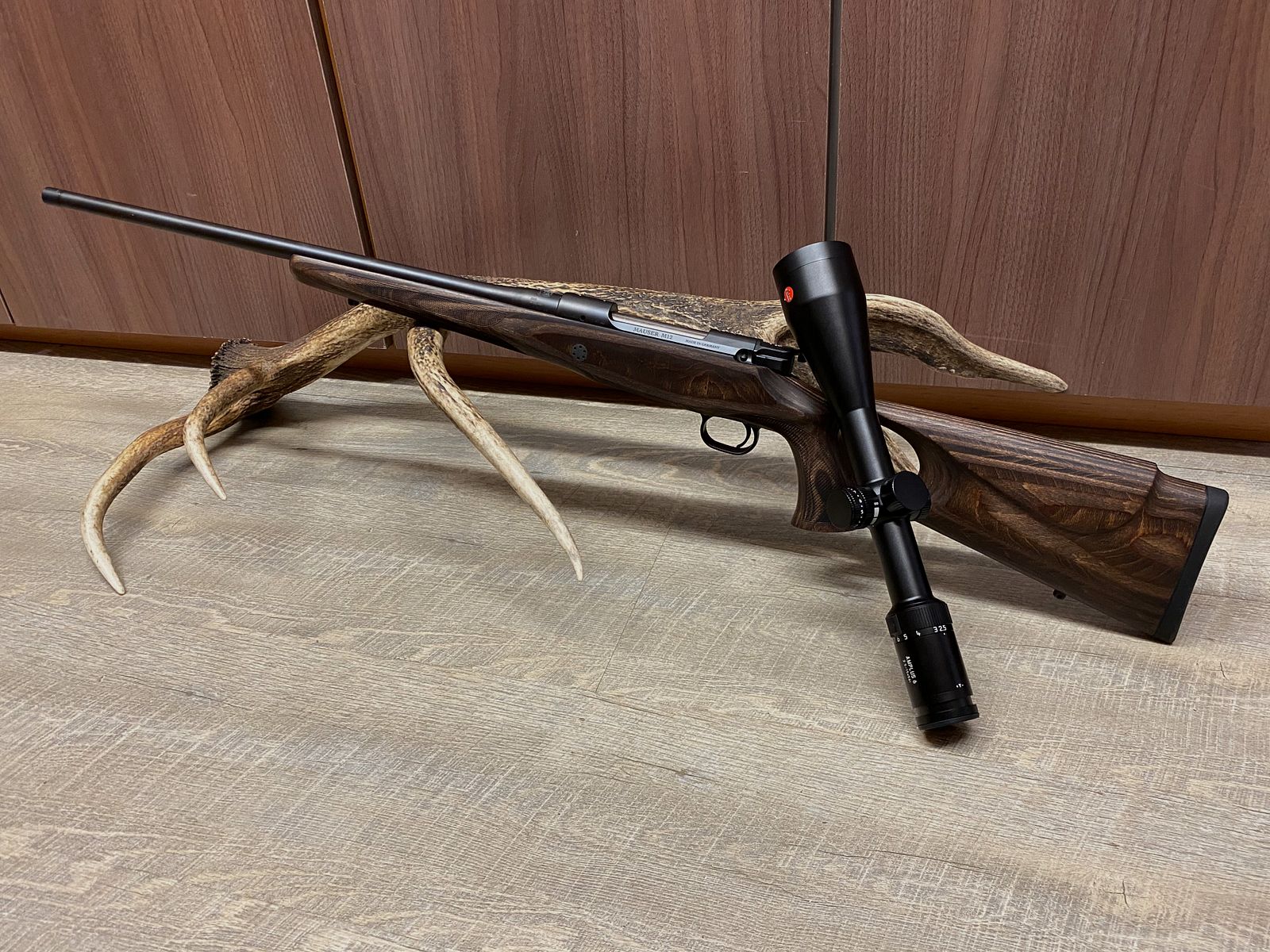 Mauser M12 Max, with Leica Amplus 6 2.5-15x56 i