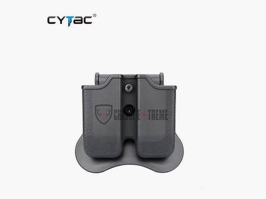 Porte Chargeur CYTAC Double pour Glock