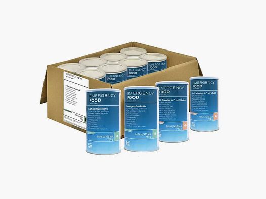 Emergency Food Notfallpaket 1 Person 30 Tage Vegetarisch