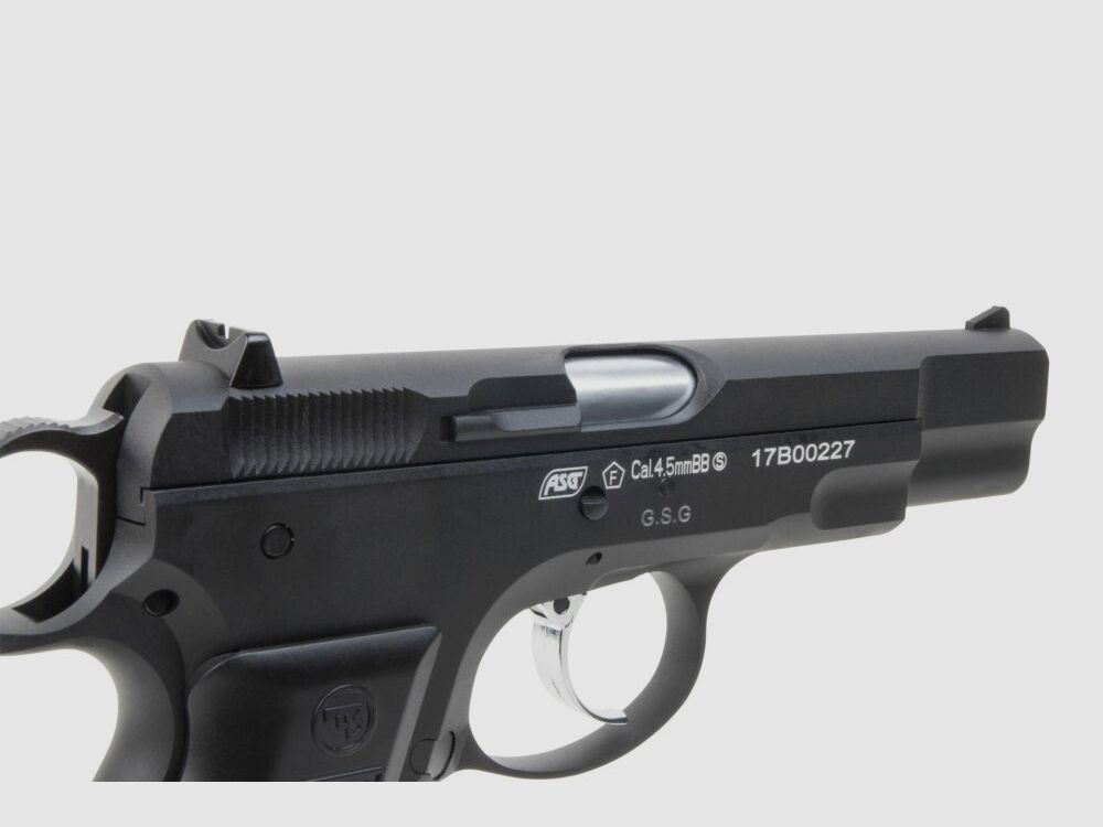 CZ 75 Schwarz 4,5mm BB Druckluft Co2 BlowBack