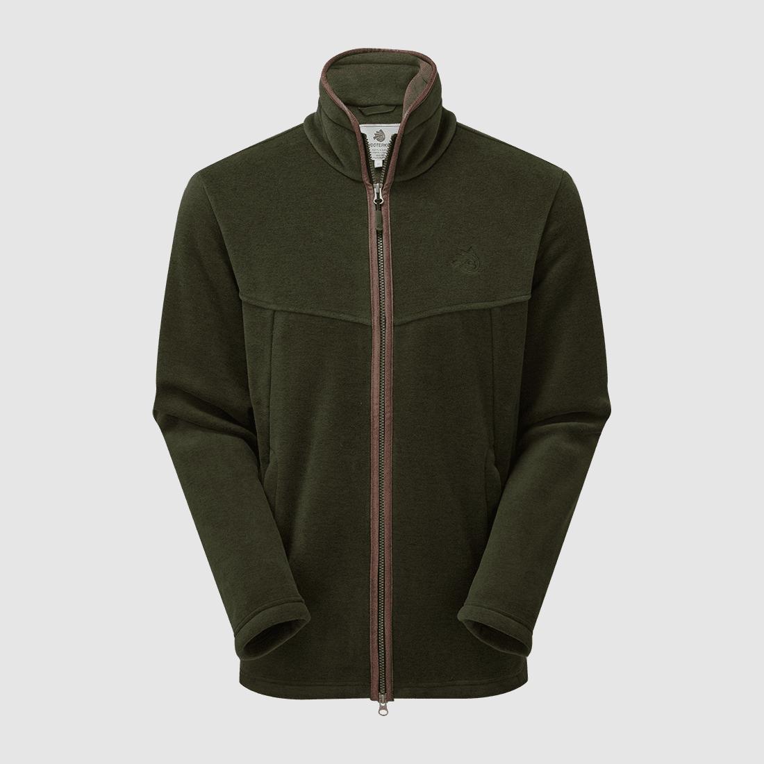 Shooterking Oxford Polartec giacca in pile verde da uomo, immagine 1 di 4