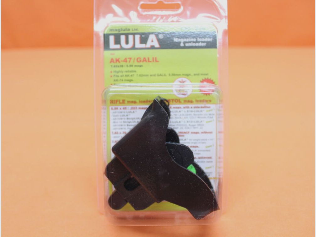 Maglula Maglula LULA (LU12B): Caricatore/scaricatore per caricatori AK-47/AKM/Galil 7,62x39/.223Rem BLK