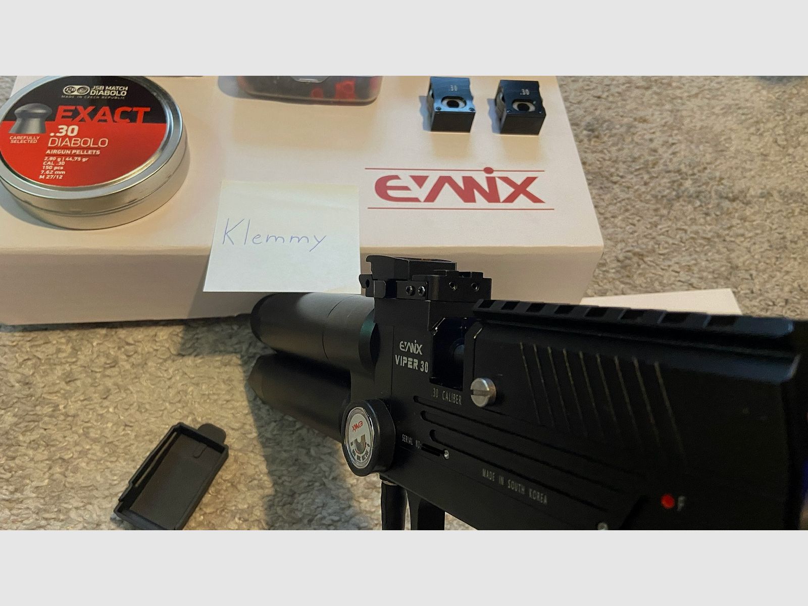 Evanix Viper F-Variante cal . 30 / 7,62mm