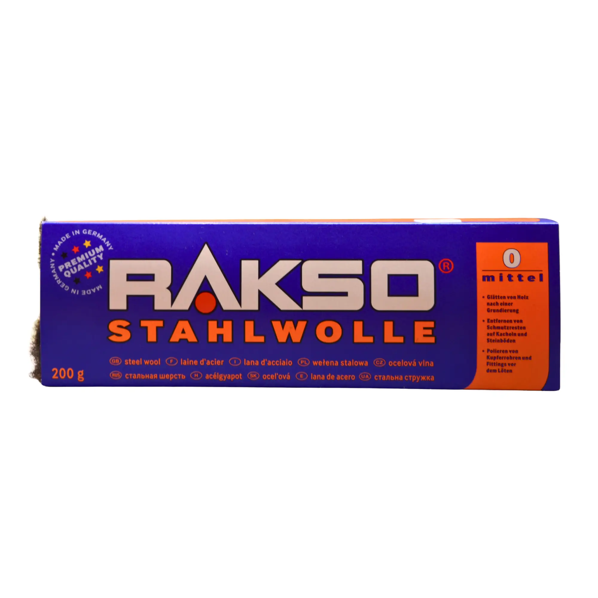 RAKSO lana d'acciaio 0