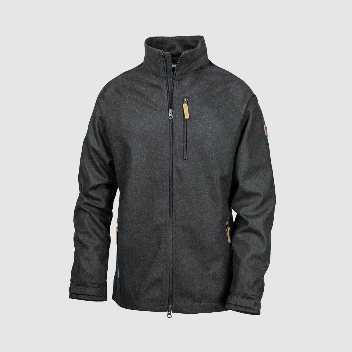 Herrenjacke "Kragenraudi", Graphit