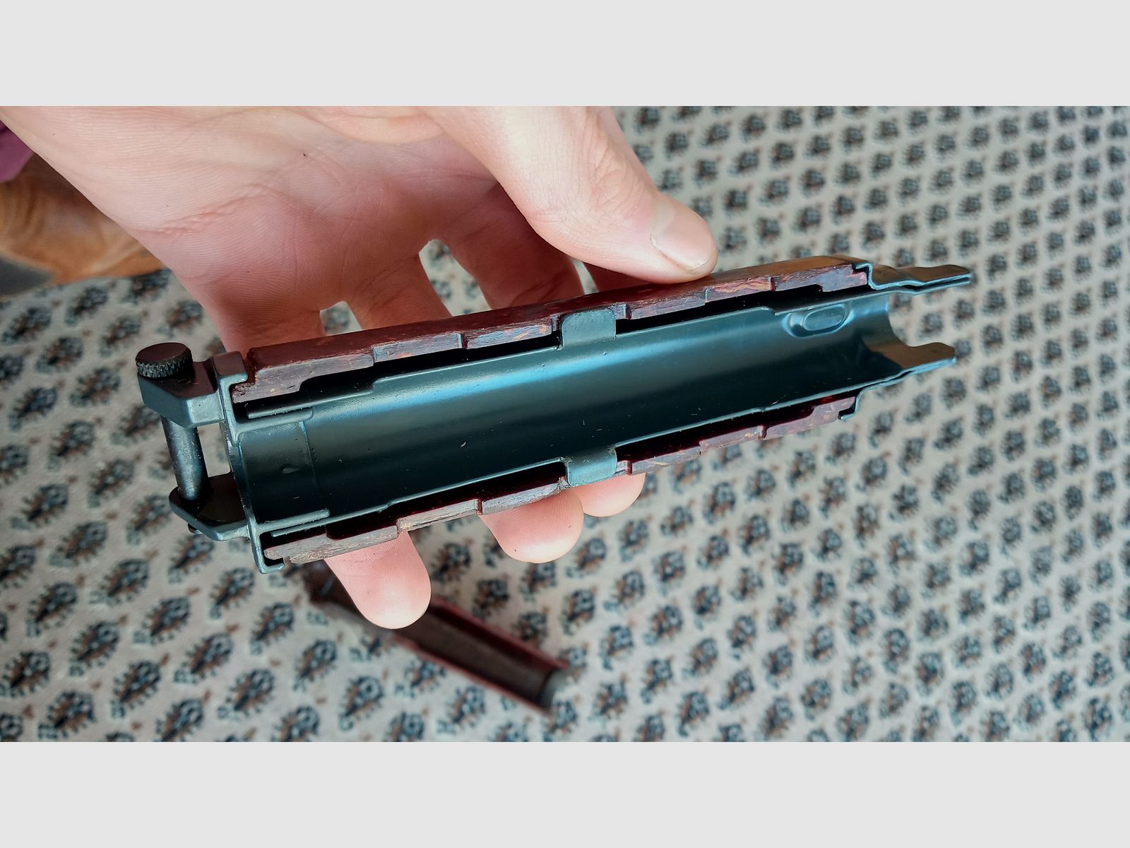 Original VZ.58 "Beaver Barf" Bakelit Handschutz und Griff / auch geeignet für CSA Sporter / Set #2