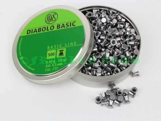 RWS	 Diabolo Basic 4,5mm 500 Stück