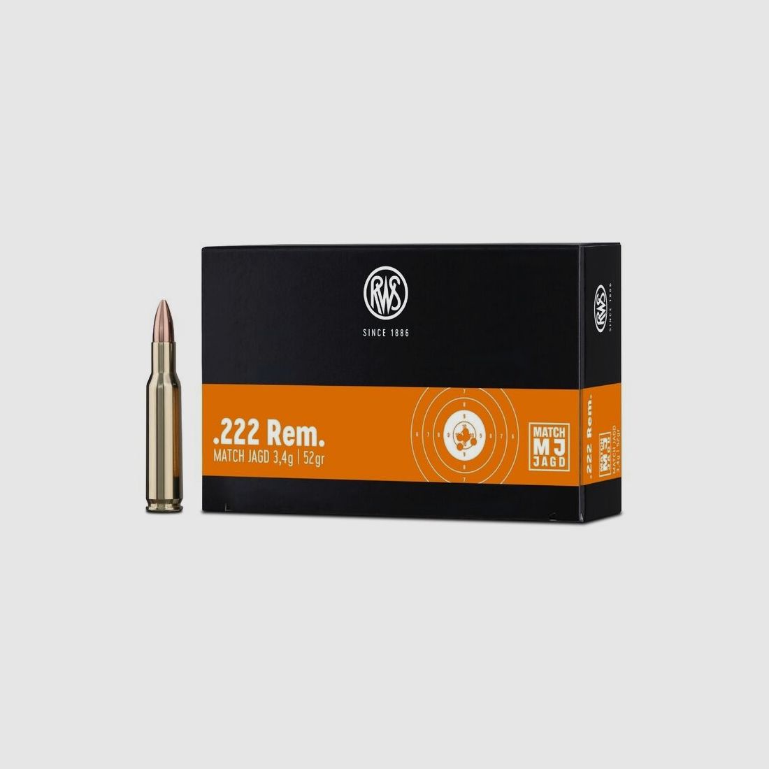 RWS MJ 3,4g/52grs à30 .222 Rem