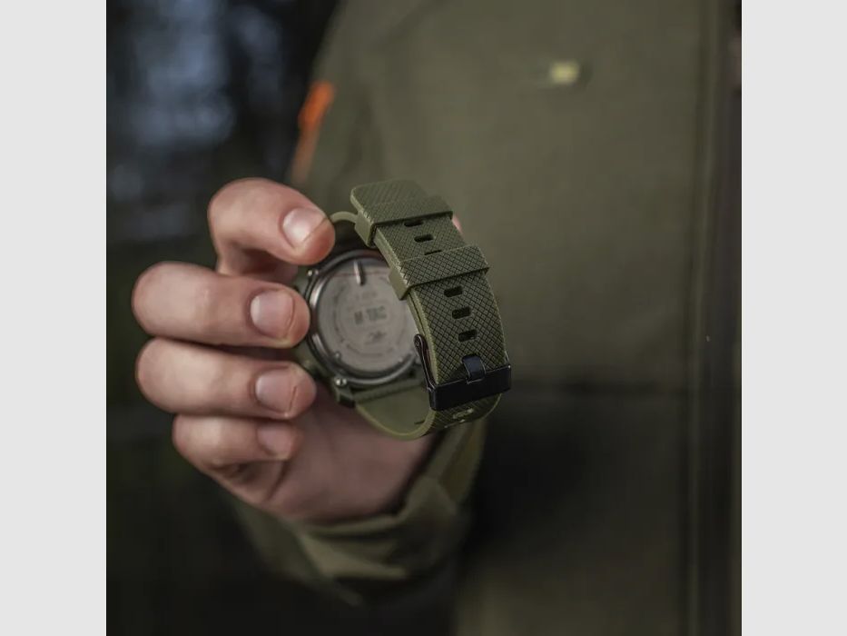 M-Tac® Taktische Multifunktionsuhr Oliv