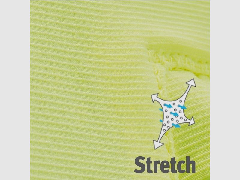 PSS X-treme Vario stretchjack geel/rood/zwart, afbeelding 8 van 9