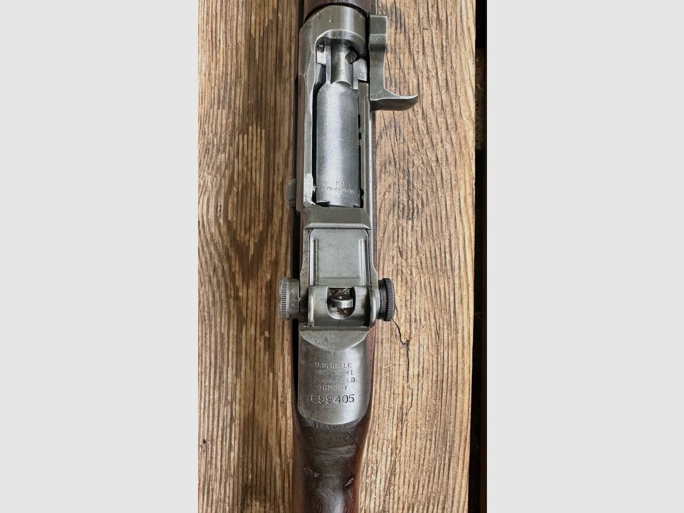 Garand Mod. US - M1 Juni 1942 Originalzustand mit Bajonette US 65 .30-06Spring