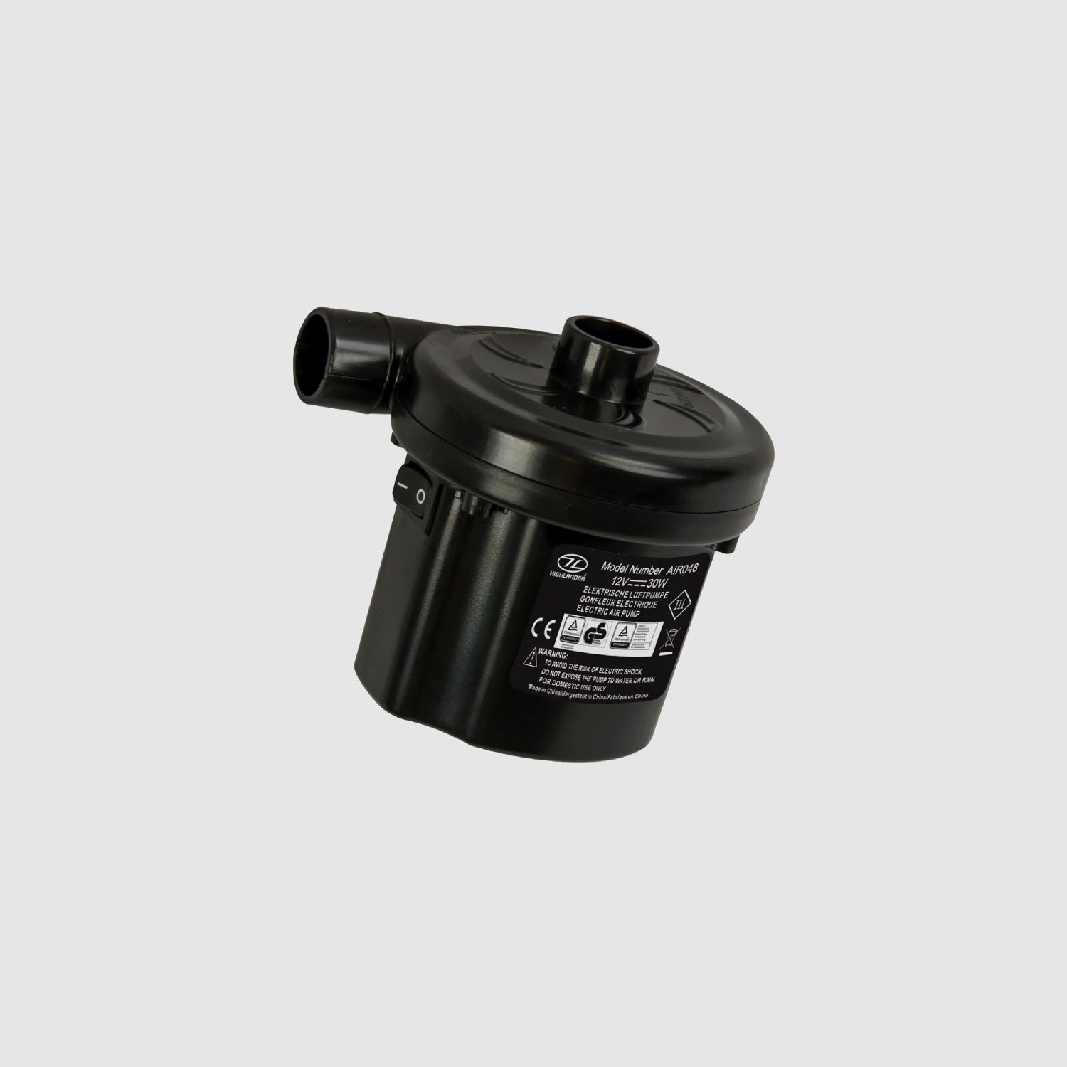 Highlander Elektische Luftpumpe Whirlwind Dual