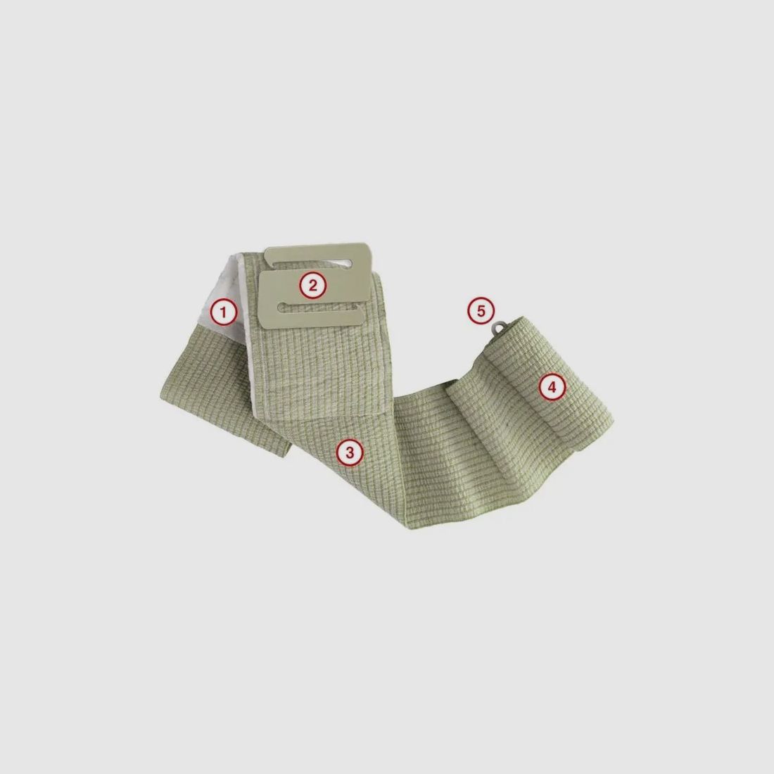 Traumabinde 10 cm/4 Zoll – Hartmann, Bild 4 von 7