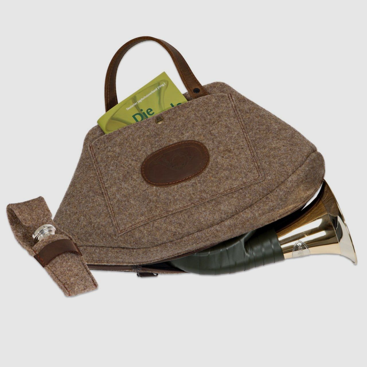 AKAH Wollfilz-Futteral für Fürst Pless-Horn