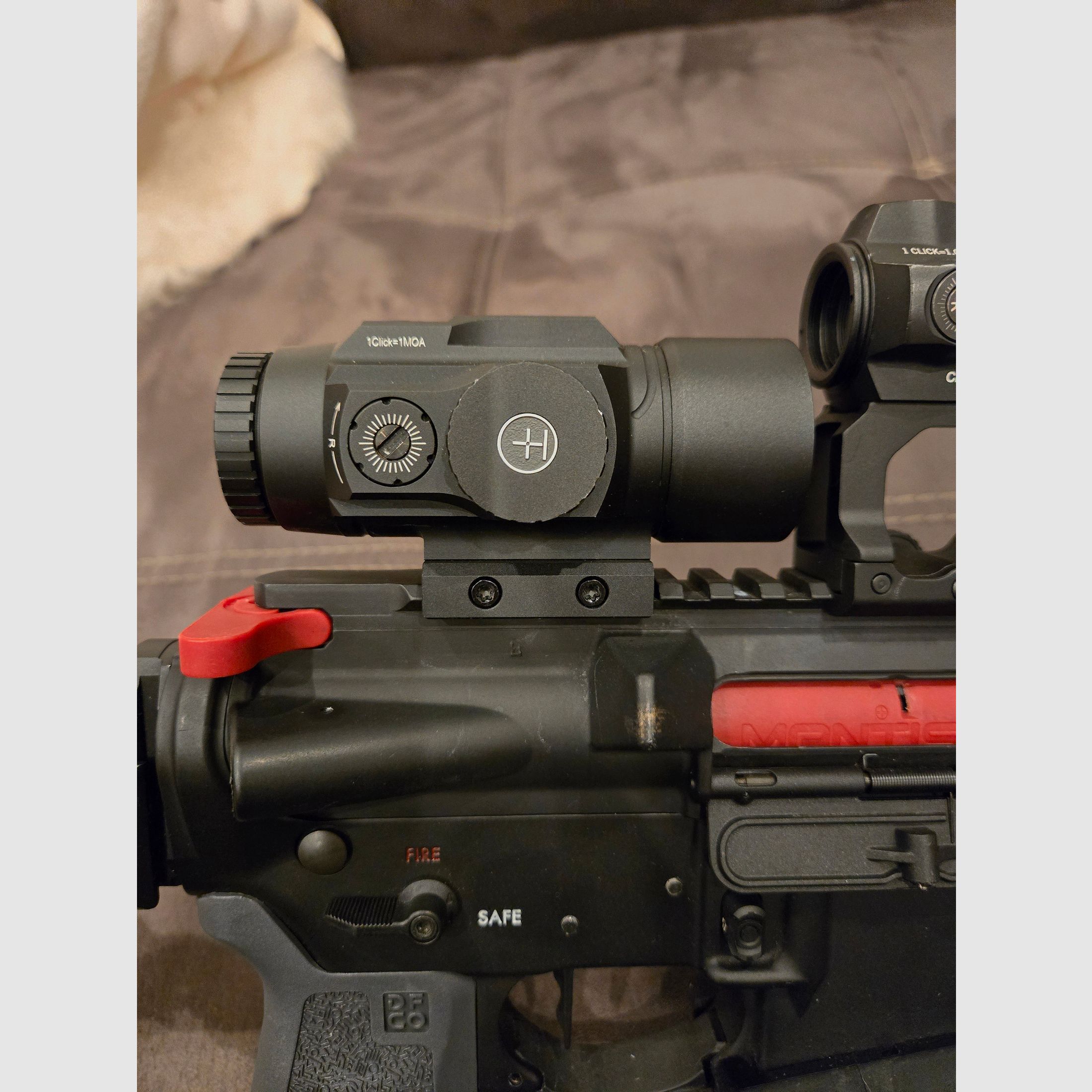 HAWKE Prismensicht 6x36 5.56 BDC Punkt guter Zustand Zubehör