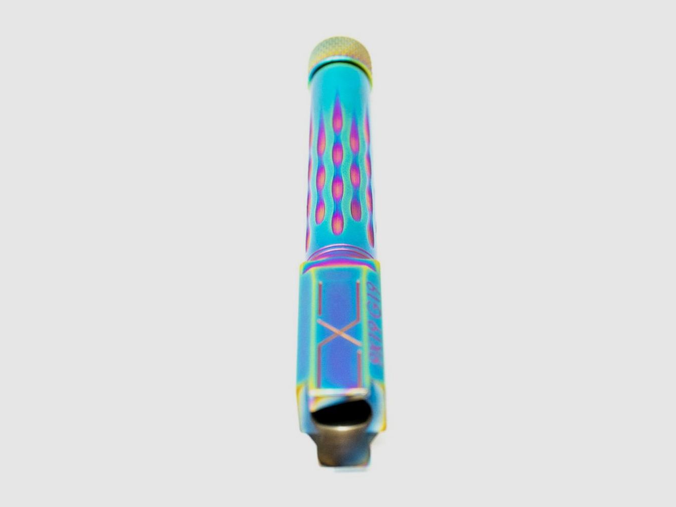 Faxon G19 Flame Match Compact Gen 1-4 9mm SAAMI 416-R SS QPQ Nitride Thr NeoChromatic