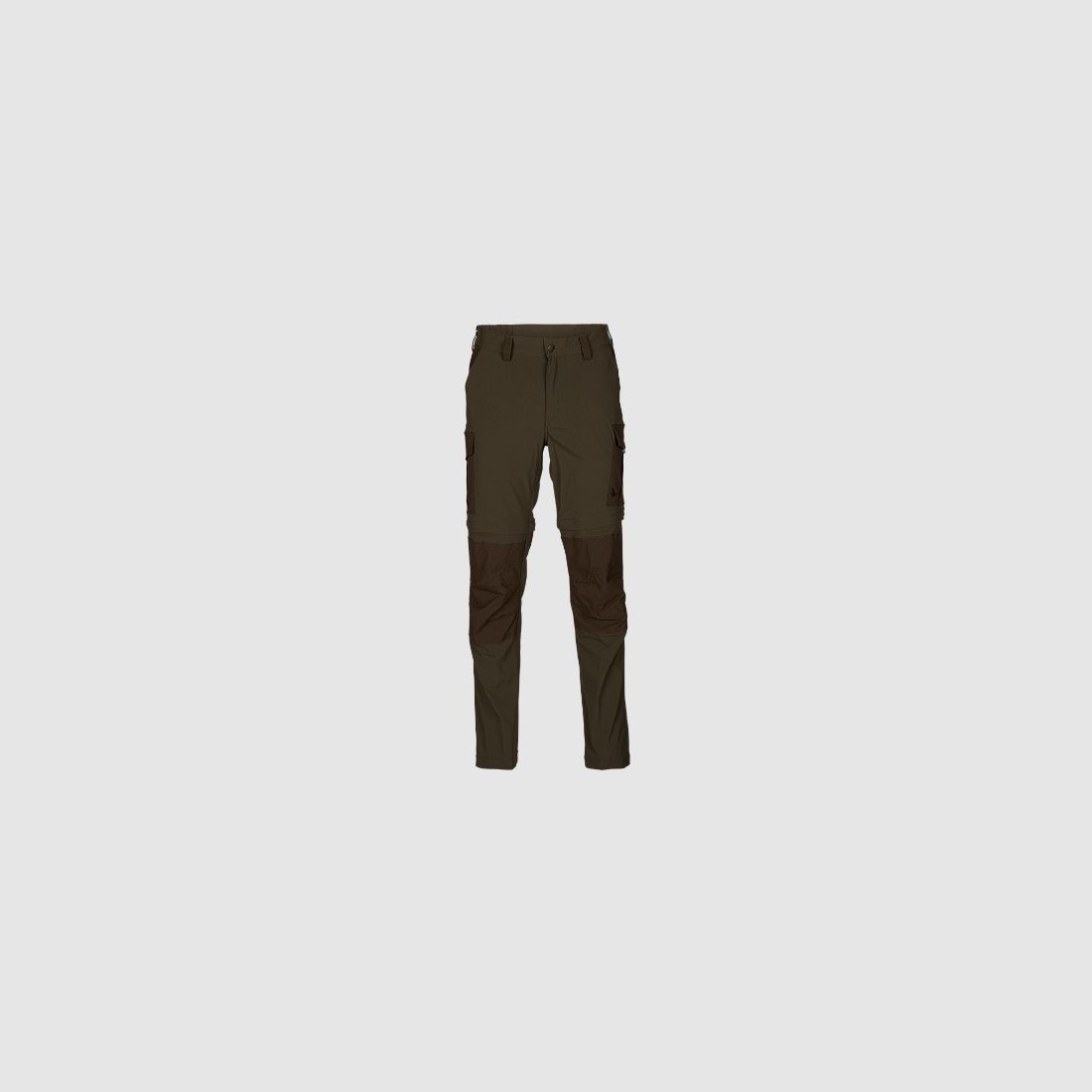 Seeland Birch Pantalones Zip-Off Hombre Verde Pino/Marrón Demitasse 58/33"