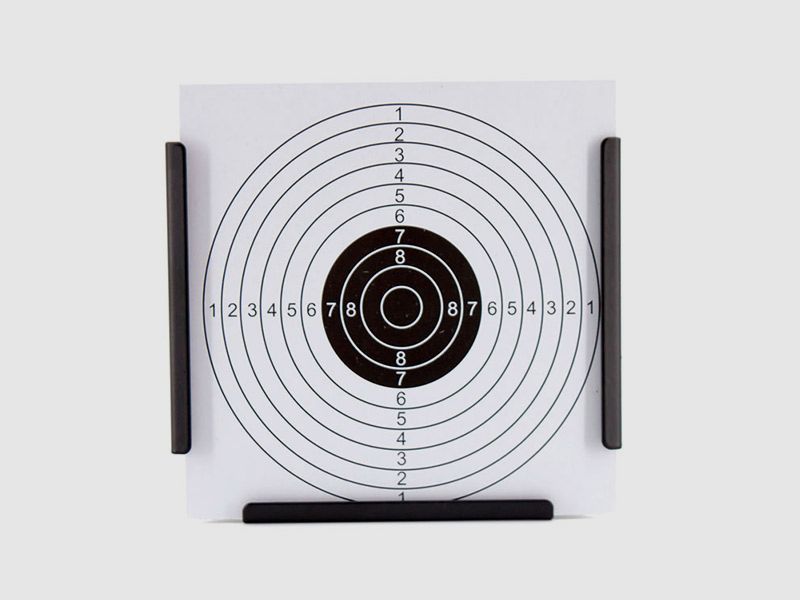 Kugelfangkasten First Strike Trichter fĂĽr Luftgewehrscheiben 14 x 14 cm Stahlblech