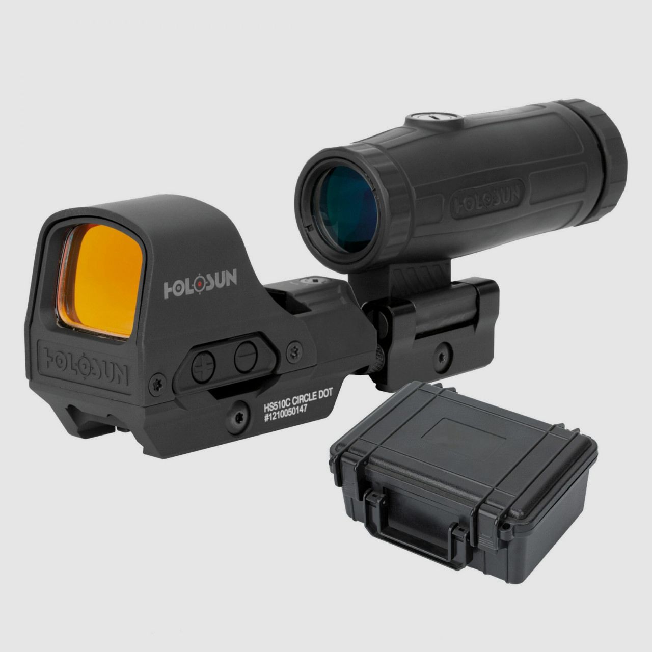 Holosun CLASSIC HS510C-HM3X-SET Leuchtpunktvisier