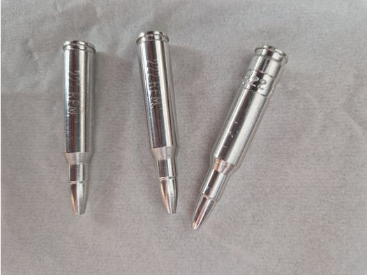 Kartridże 222 Rem. Aluminium 3 sztuki
