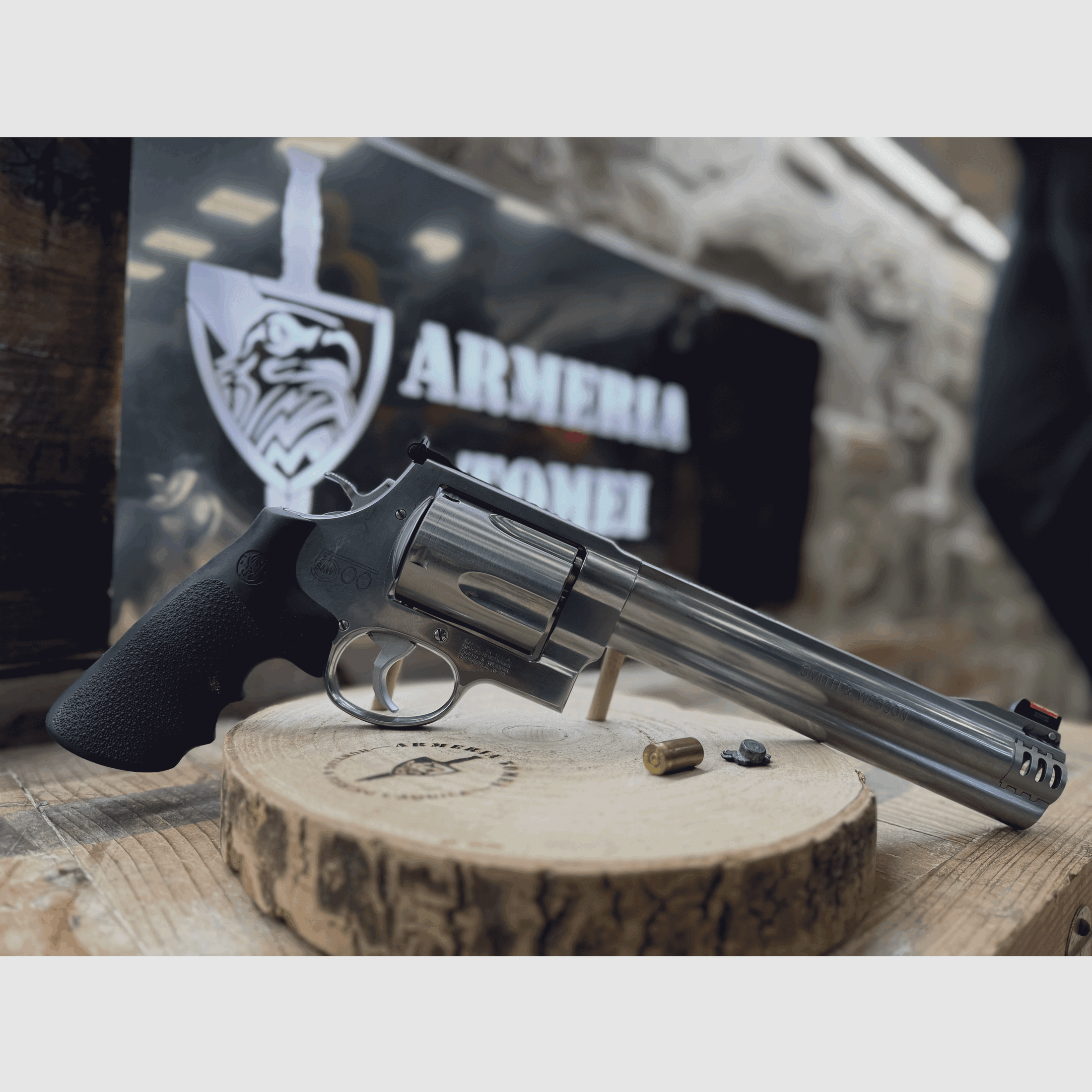 GEBRAUCHT – REVOLVER – SMITH & WESSON MOD. 500 8.3/8″ Kal. 500 S&W MAGNUM, Bild 4 von 6