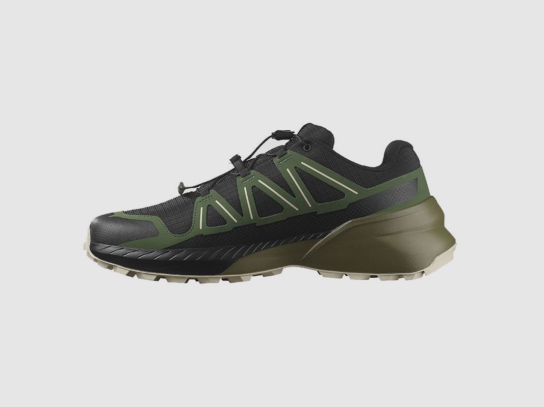 SALOMON – HEREN – SPEEDCROSS PEAK Zwart / Zwart Bos / Regenachtige Dag, afbeelding 5 van 7