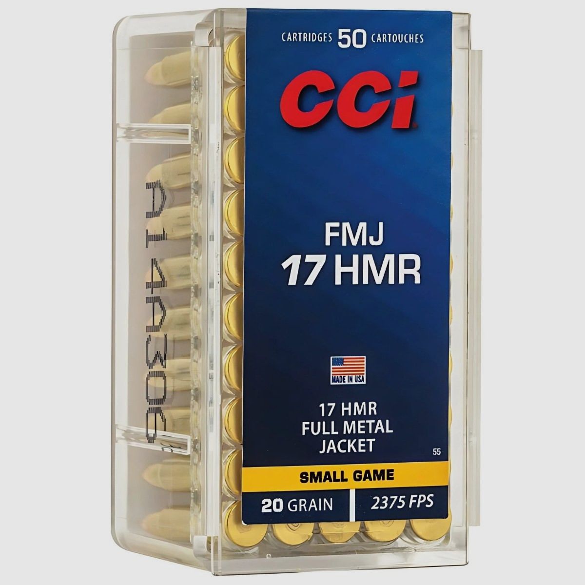 .17 HMR CCI FMJ 20gr/1,3g (55), imagen 1 de 3