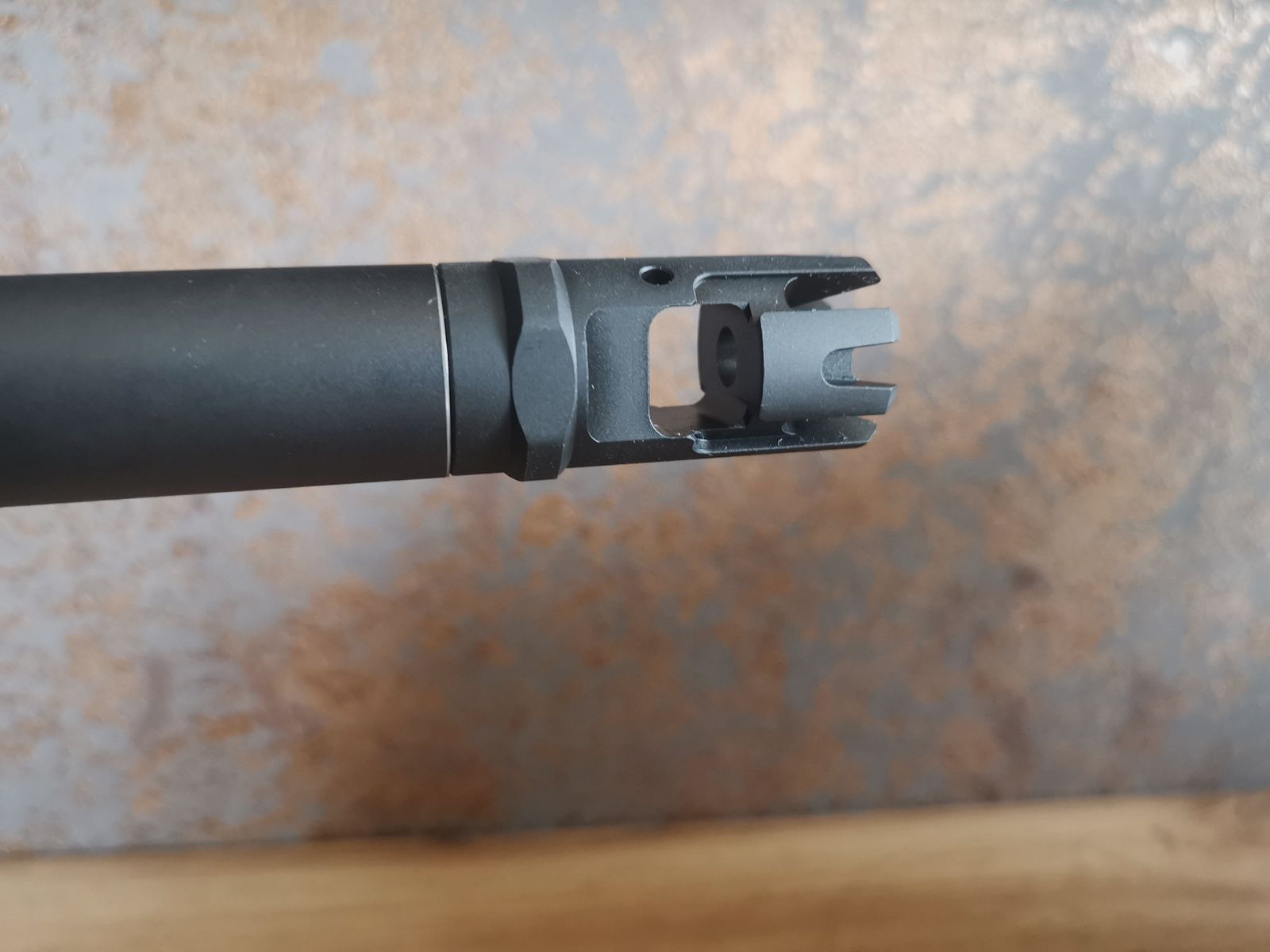 Strike Industries 1/2x28 .223 .22 Kompensator Mündungsbremse Mündungsfeuerdämpfer AR-15 Checkmate M4