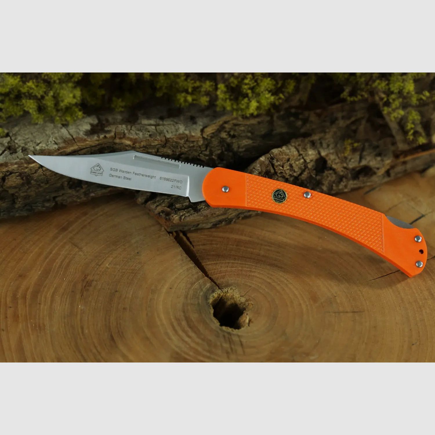 PUMA SGB Warden Featherweight Blaze Orange G10 with Clip