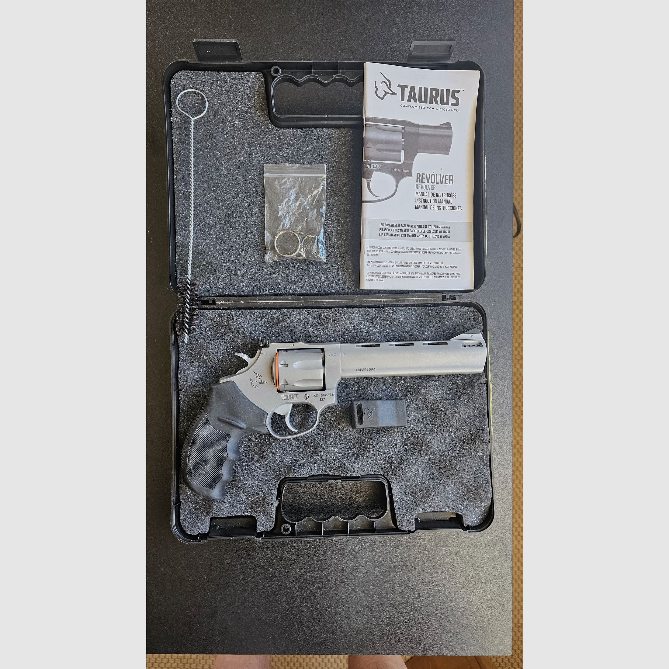 Taurus 627 STS Matt 6 Zoll 357 Mag + Kompensator